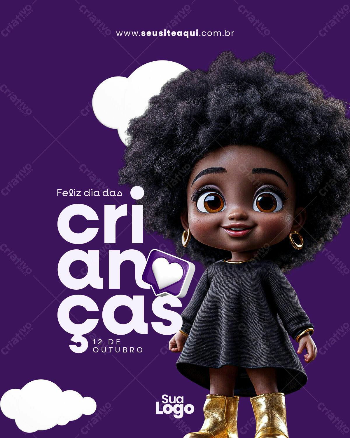 PSD para Dia das Crianças Editável