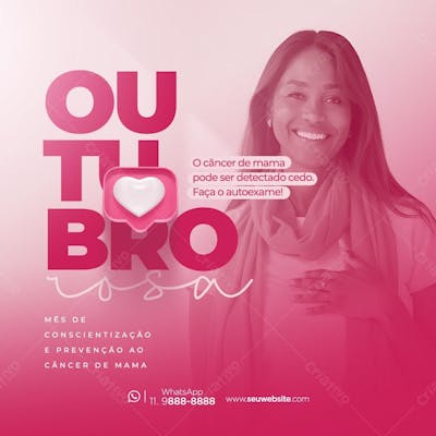 Outubro Rosa Social Media