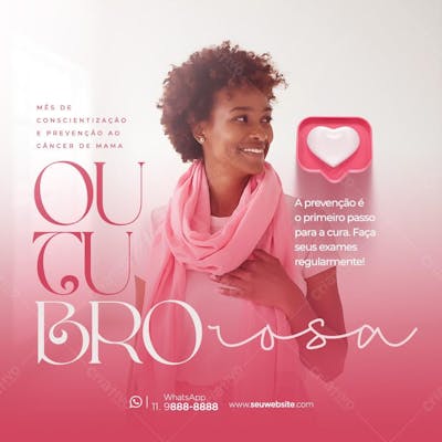 Outubro Rosa Social Media