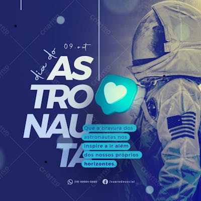 Dia Do Astronauta 09 De Outubro
