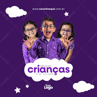 Feed Quadrado Dia Das Crianças Social Media