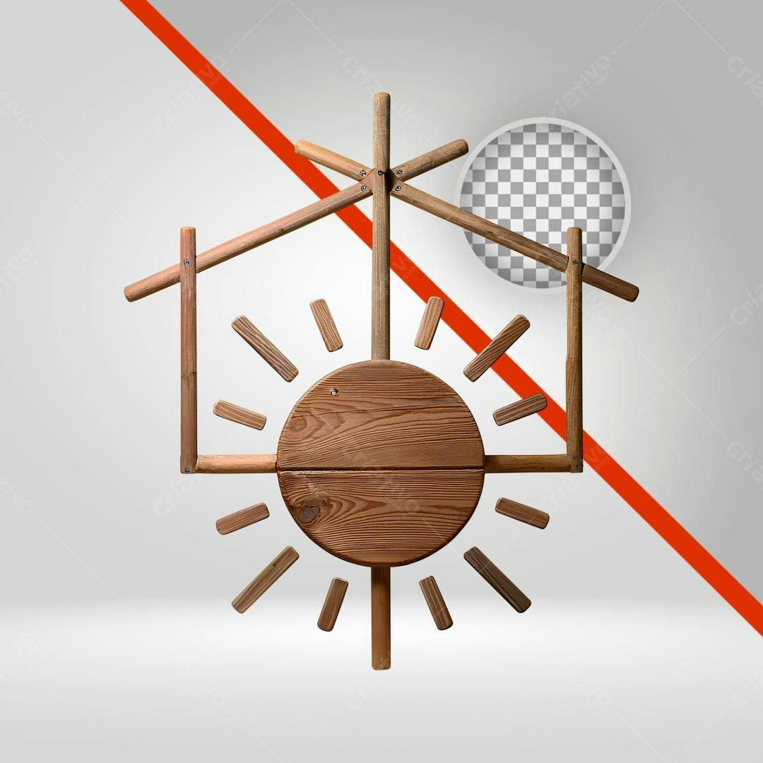 Icone Casa Sol PNG com fundo transparente