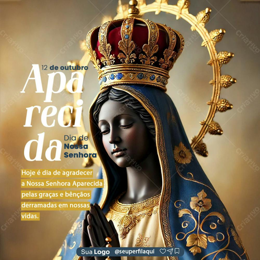 Flyer Nossa Senhora Aparecida 08