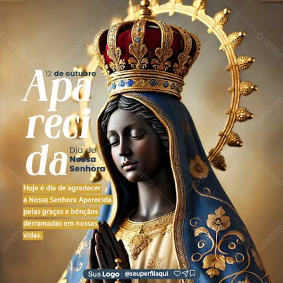 Flyer Nossa Senhora Aparecida 08