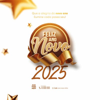 Ano Novo 2025 Feliz Ano Novo Reveillon 6