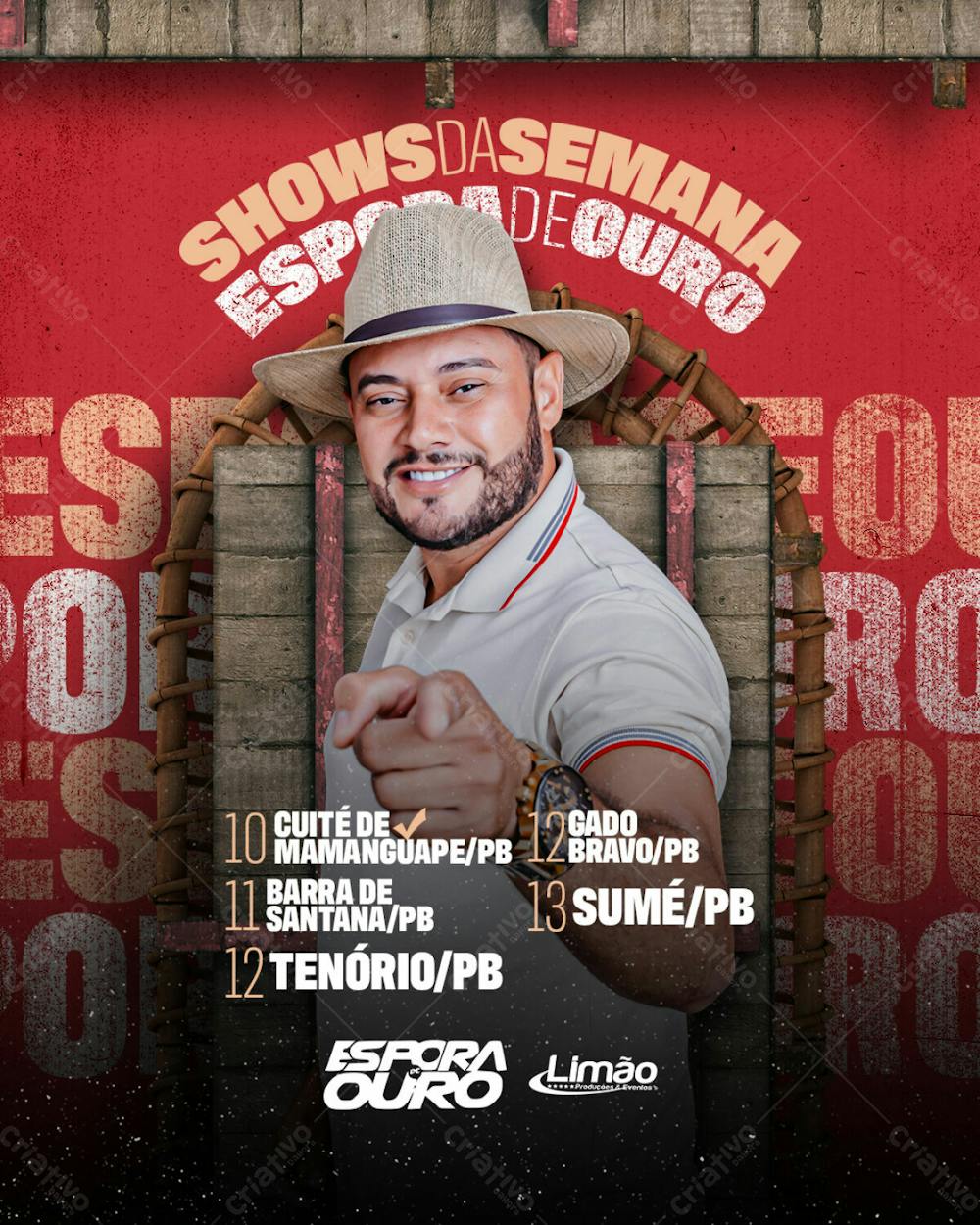 Shows da Semana - Espora De Ouro