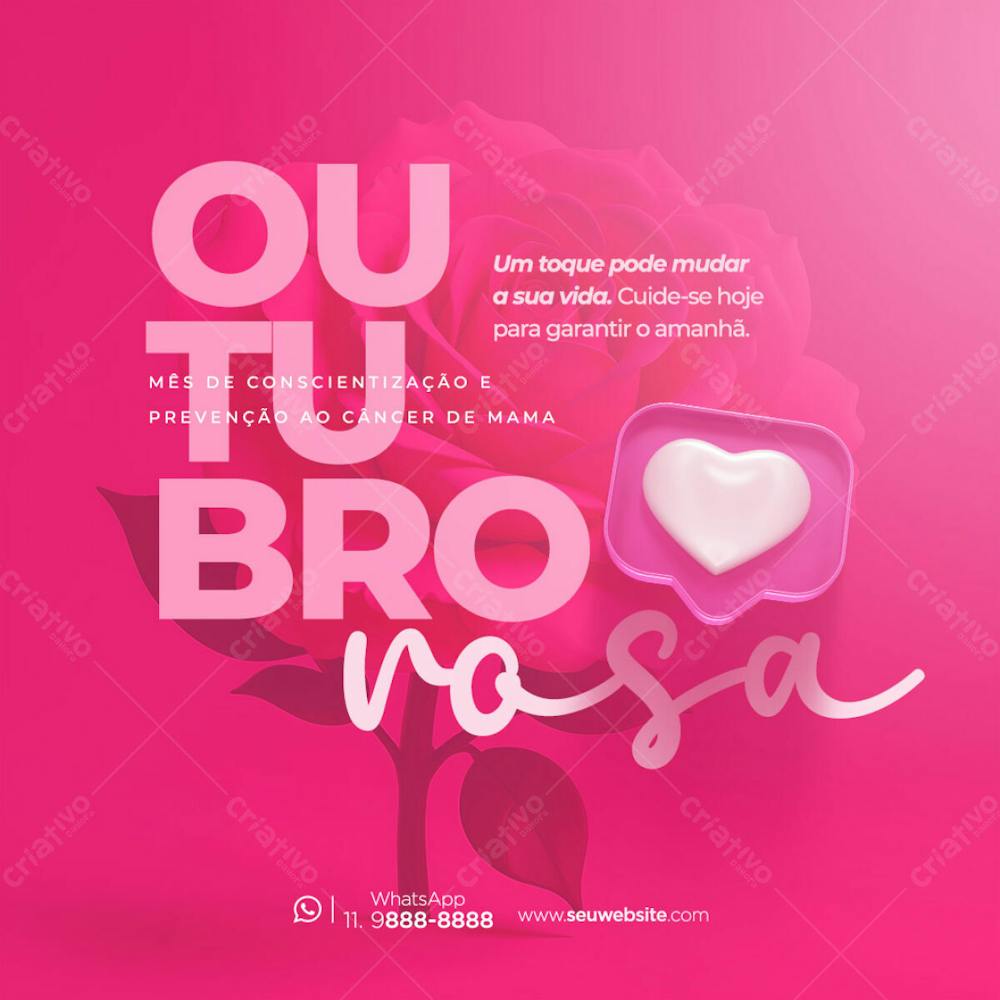 Outubro Rosa 2 Cancer De Mama