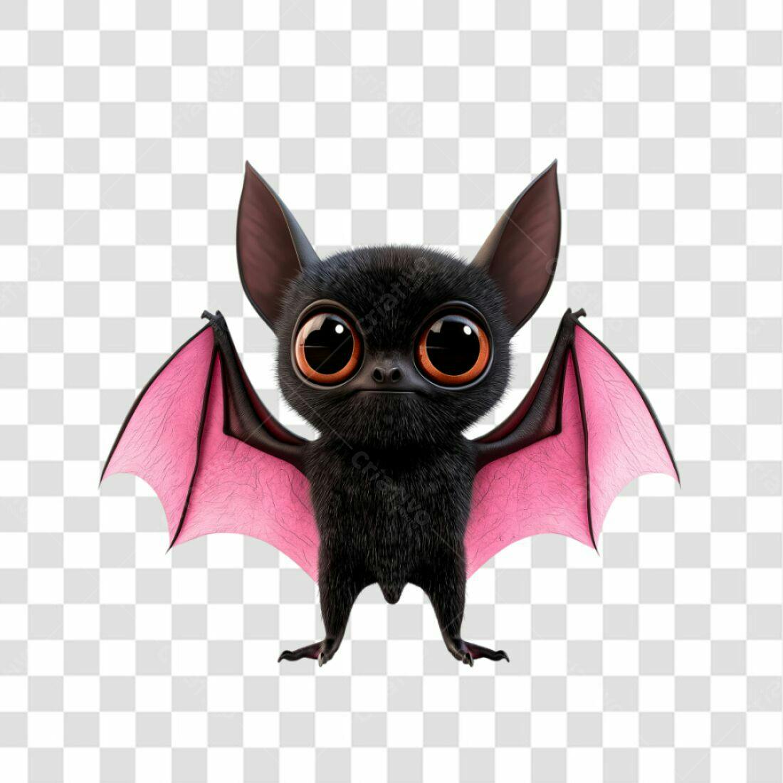 Icone Morcego Halloween PNG com fundo transparente