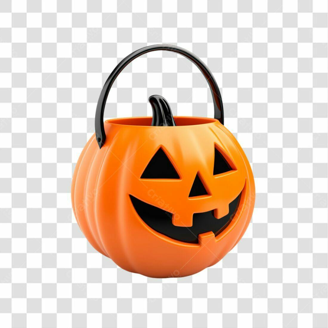 Icone Abóbora Halloween PNG com fundo transparente