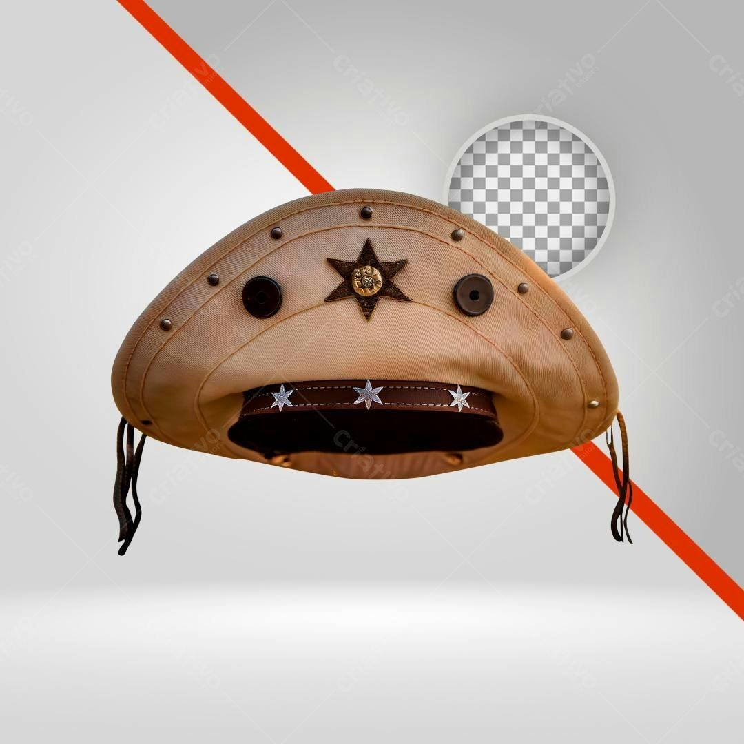 Icone Chapéu Cowboy PNG com fundo transparente