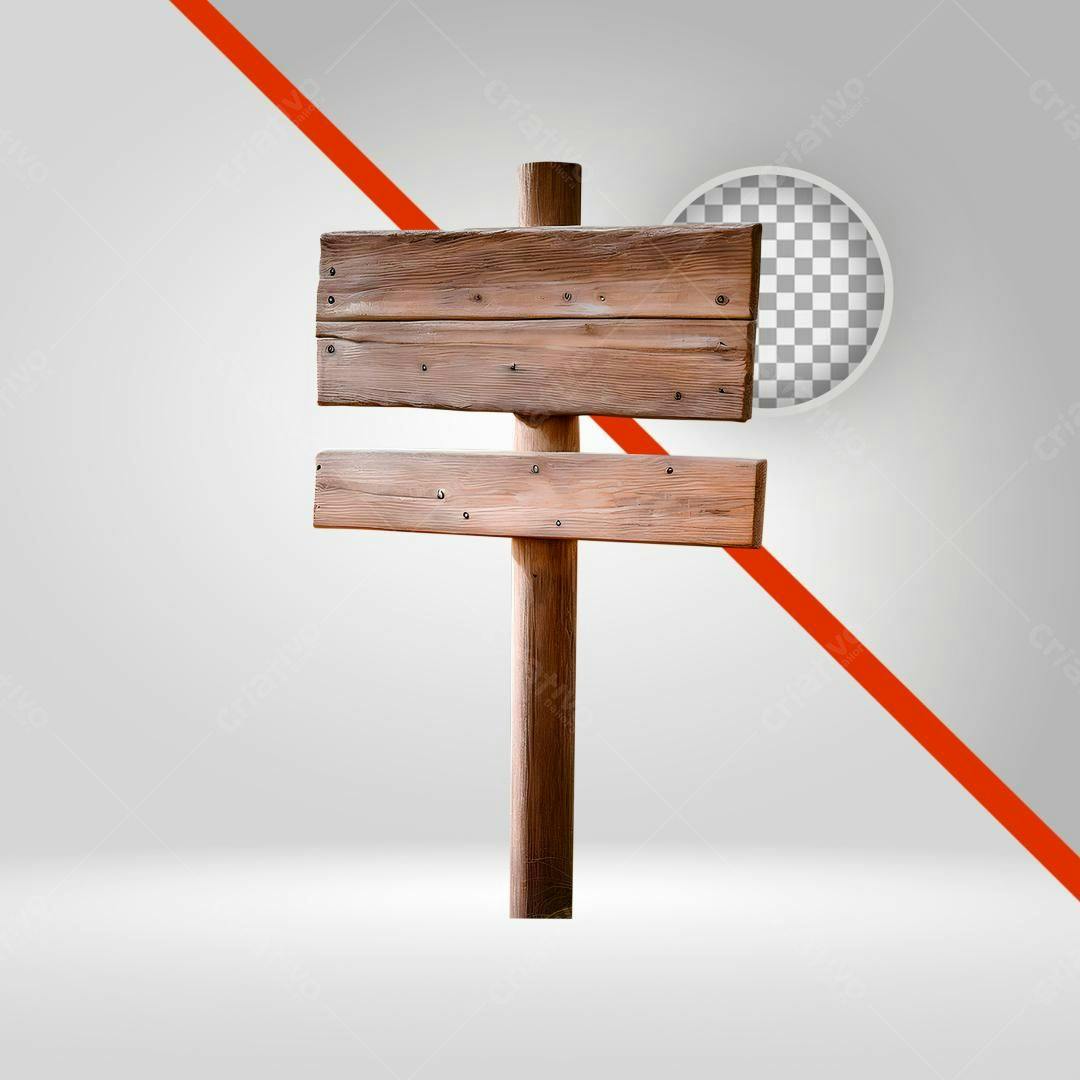 Icone Placa de Madeira PNG com fundo transparente