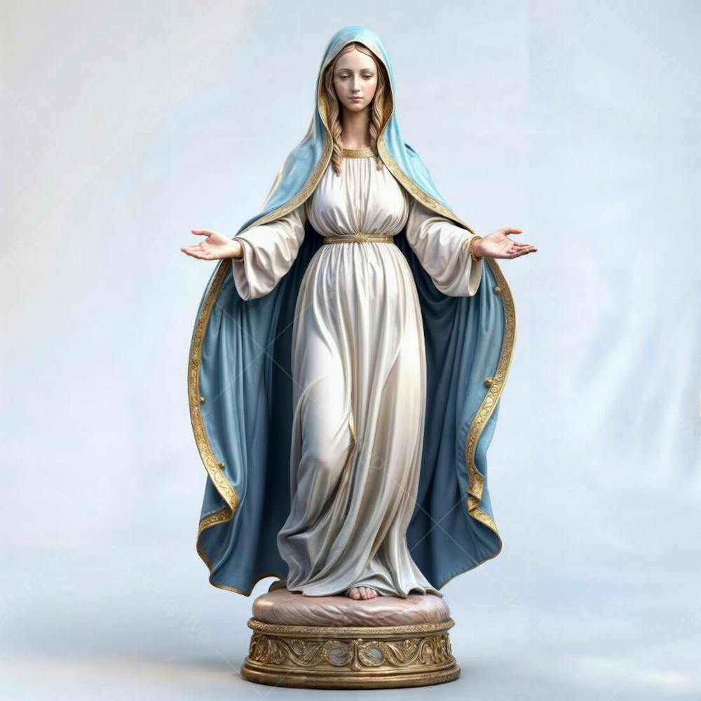 Imagem Nossa Senhora Das Graças Virgem Maria Santa Dos Milagres De Novembro