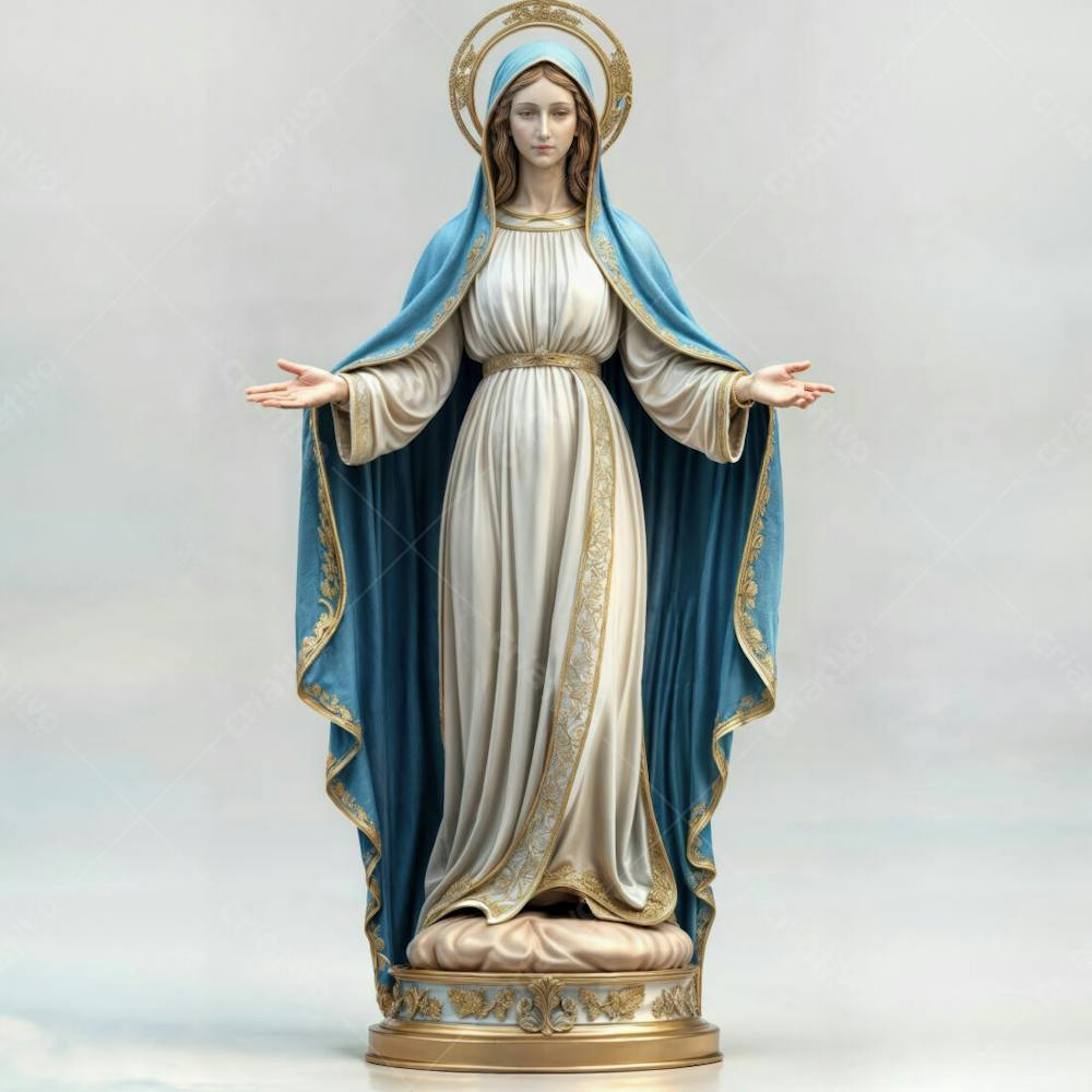 Imagem Nossa Senhora Das Graças Virgem Maria Santa Dos Milagres De Novembro