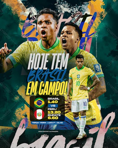 Jogo do Dia - Brasil X Peru