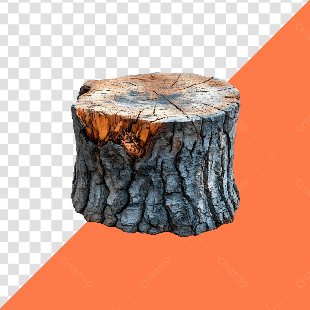 Icone Madeira Tronco PNG com fundo transparente
