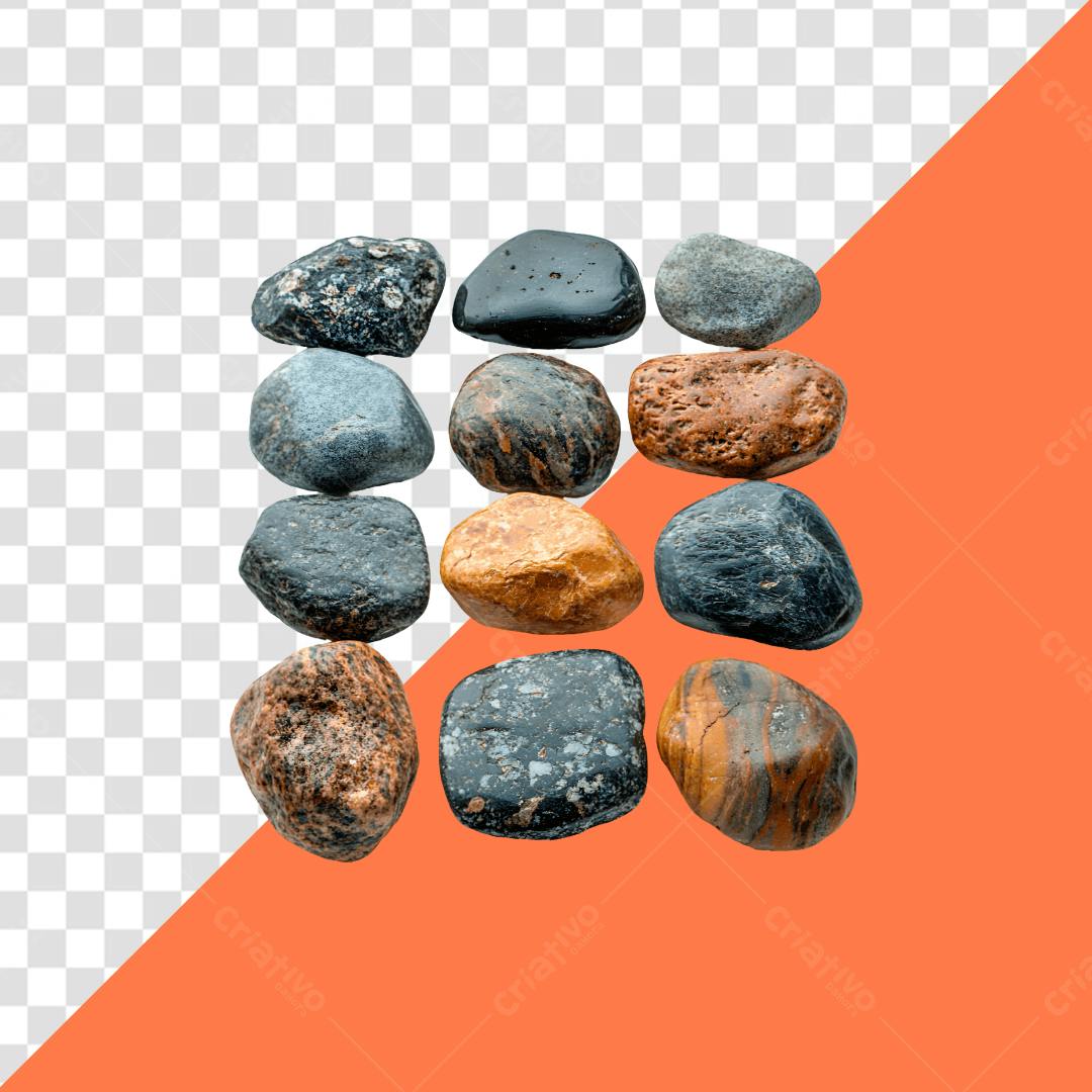 Icones de Pedras PNG com fundo transparente