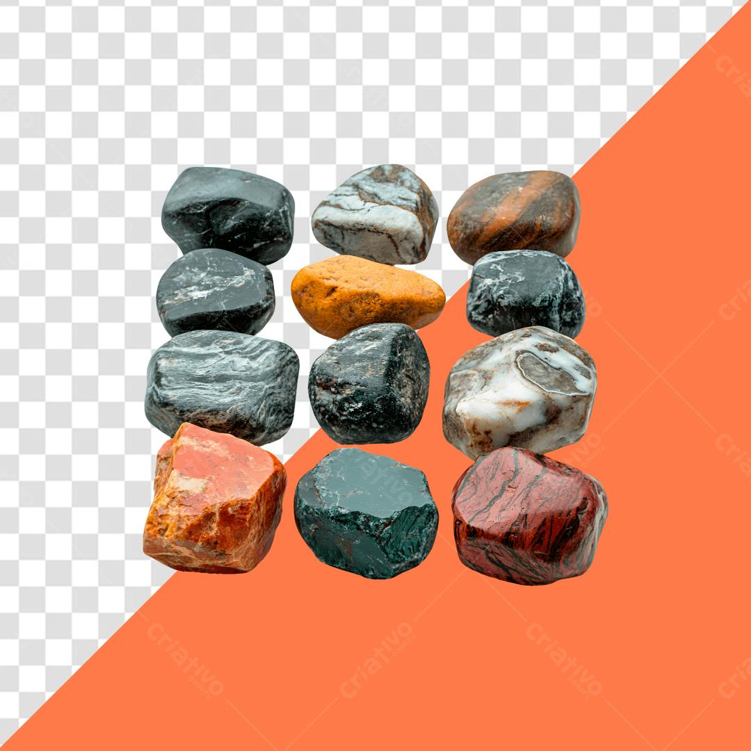 Icones de Pedras PNG com fundo transparente