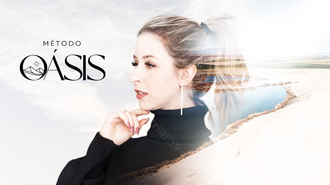 Banner Método Oasis PSD Editável