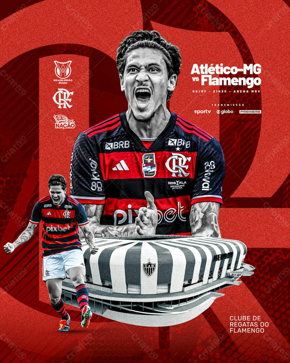 Atlético Mineiro Vs Flamengo Brasileirão