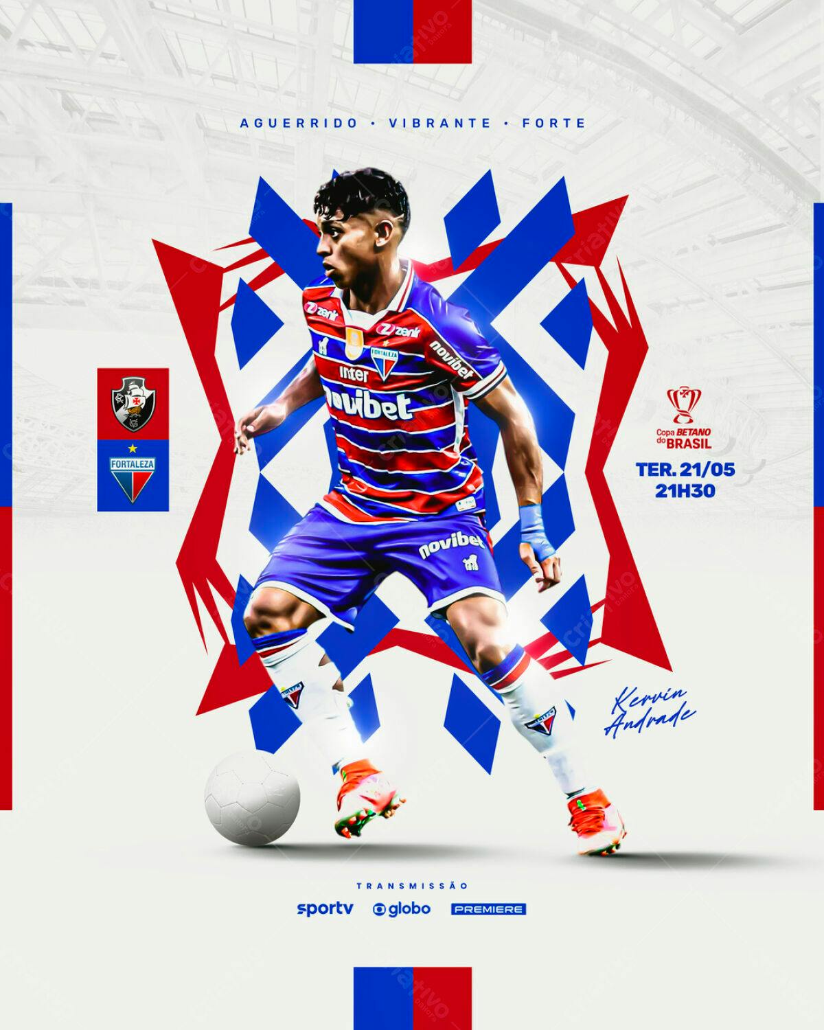 Flyer Copa do Brasil PSD Editável