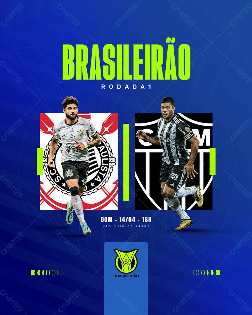 Brasileirão Série A 2024 Corinthians X Atlético Mg