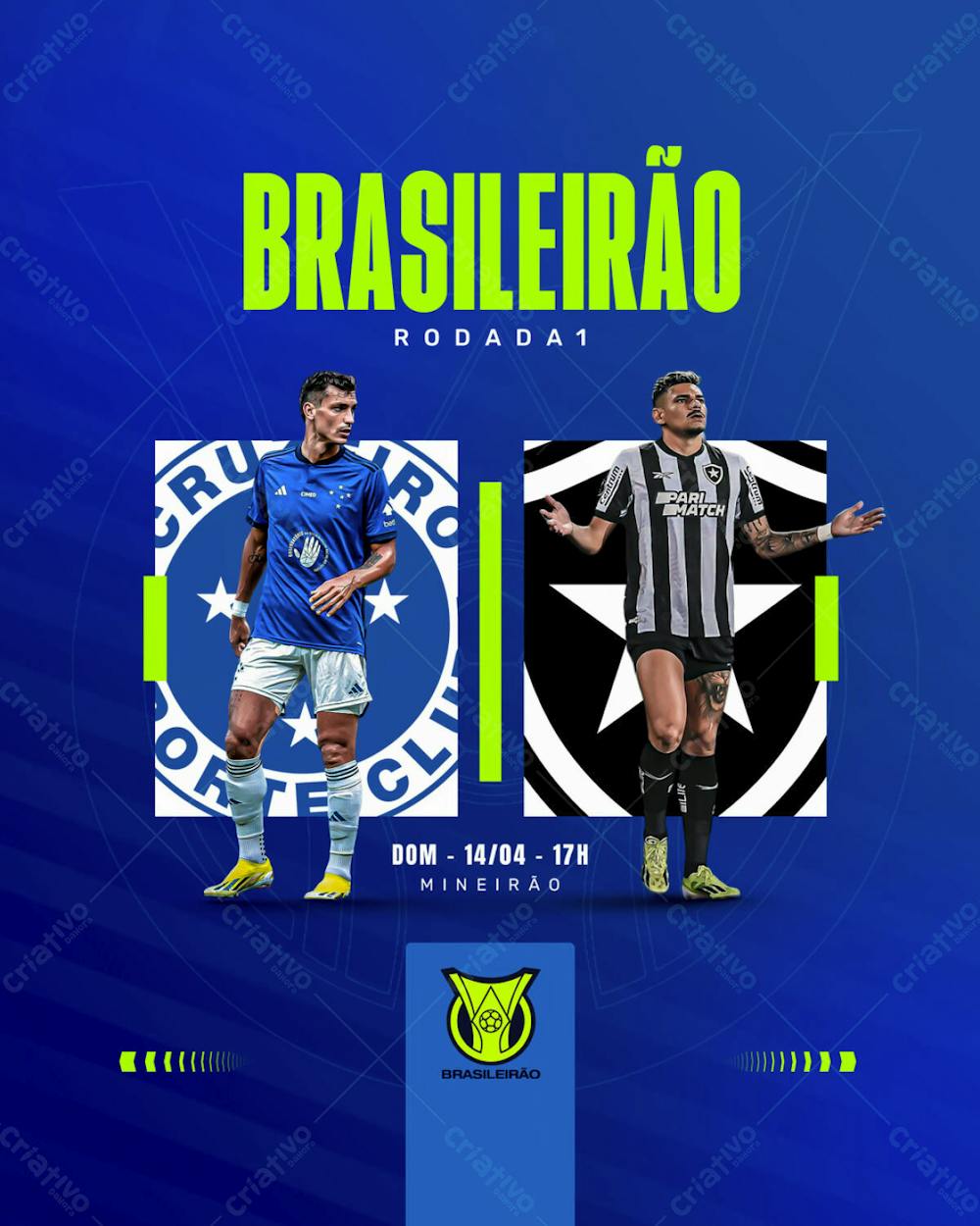 Brasileirão Série A 2024 Cruzeiro X Botafogo