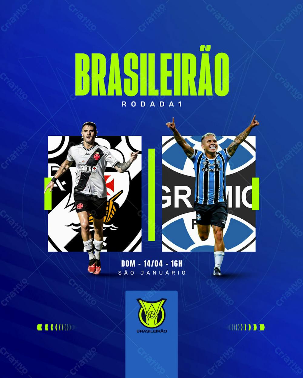 Brasileirão Série A 2024 Vasco X Grêmio