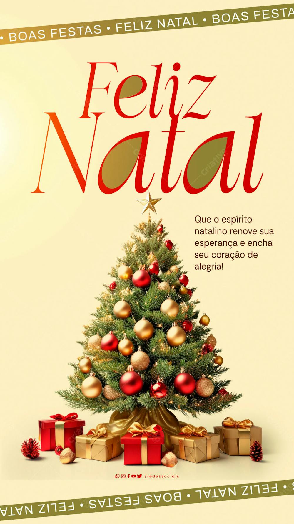 Story Feliz Natal Renove Sua Esperança