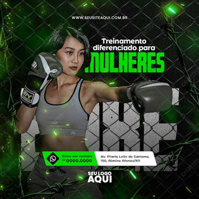Feed Quadrado Aulas De Boxe 17