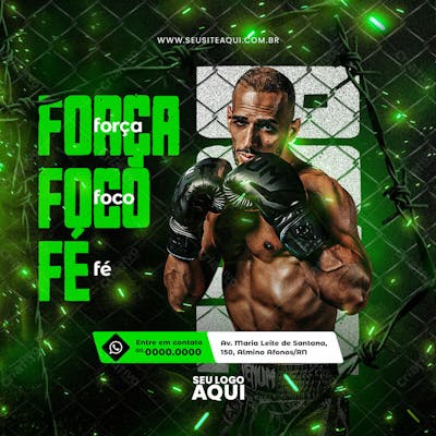 Feed Quadrado Aulas De Boxe 19
