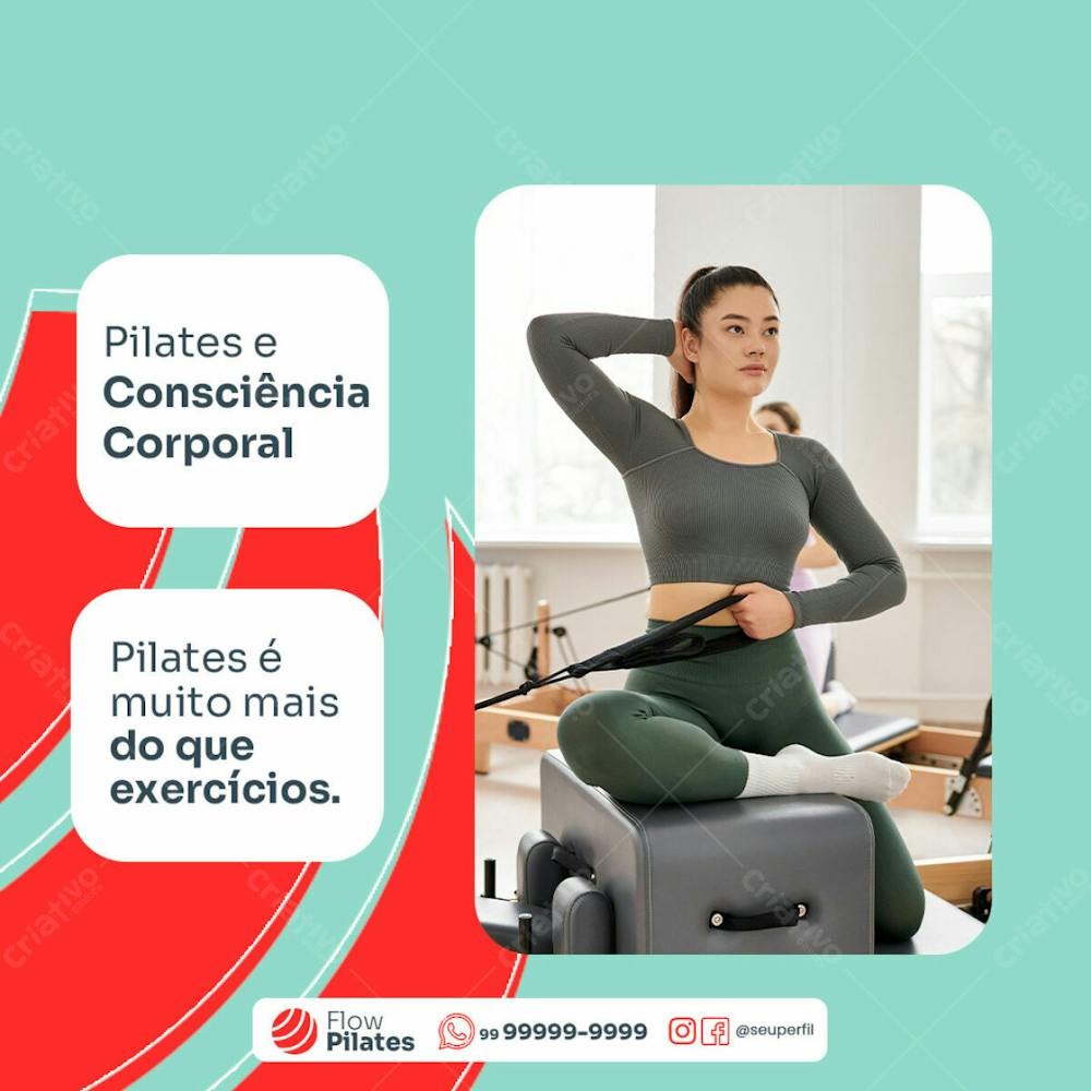 Flyer Pilates Pilates E Consciência Corporal