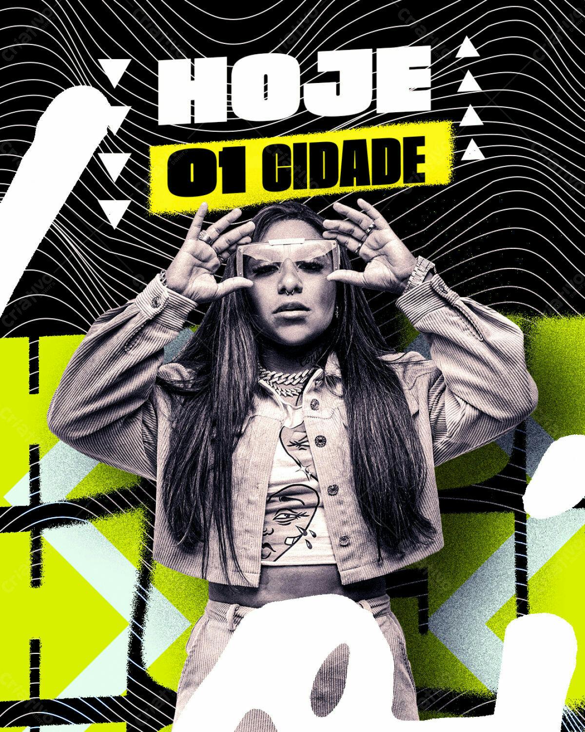 Flyer para Evento Musical PSD Editável