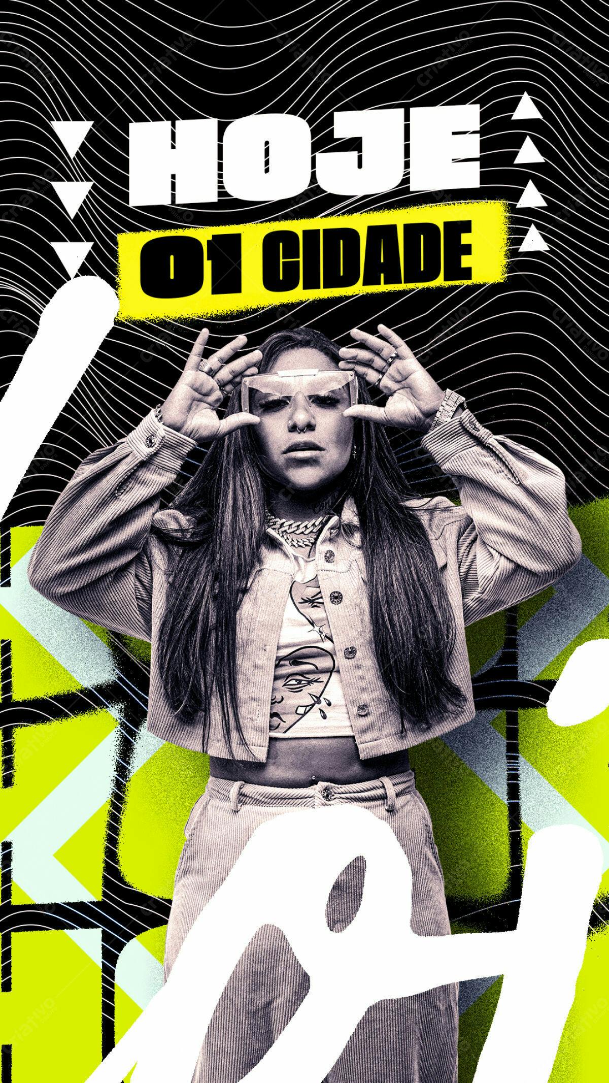 Flyer para Evento Musical PSD Editável