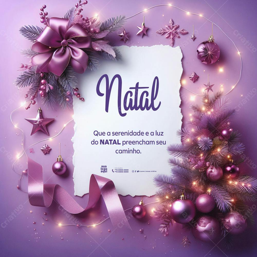 Natal Background Com Enfeites Natalino Para Escrita, Merry Christmas And Happy Holidays, End Of Year Parties Ia 6