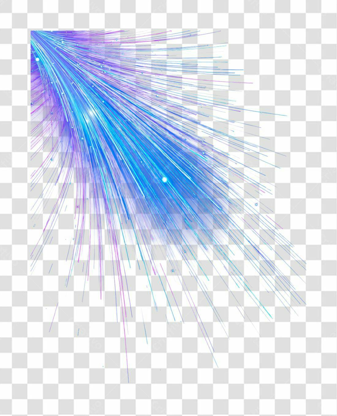 Icone Luz Azul e Roxa PNG com fundo transparente