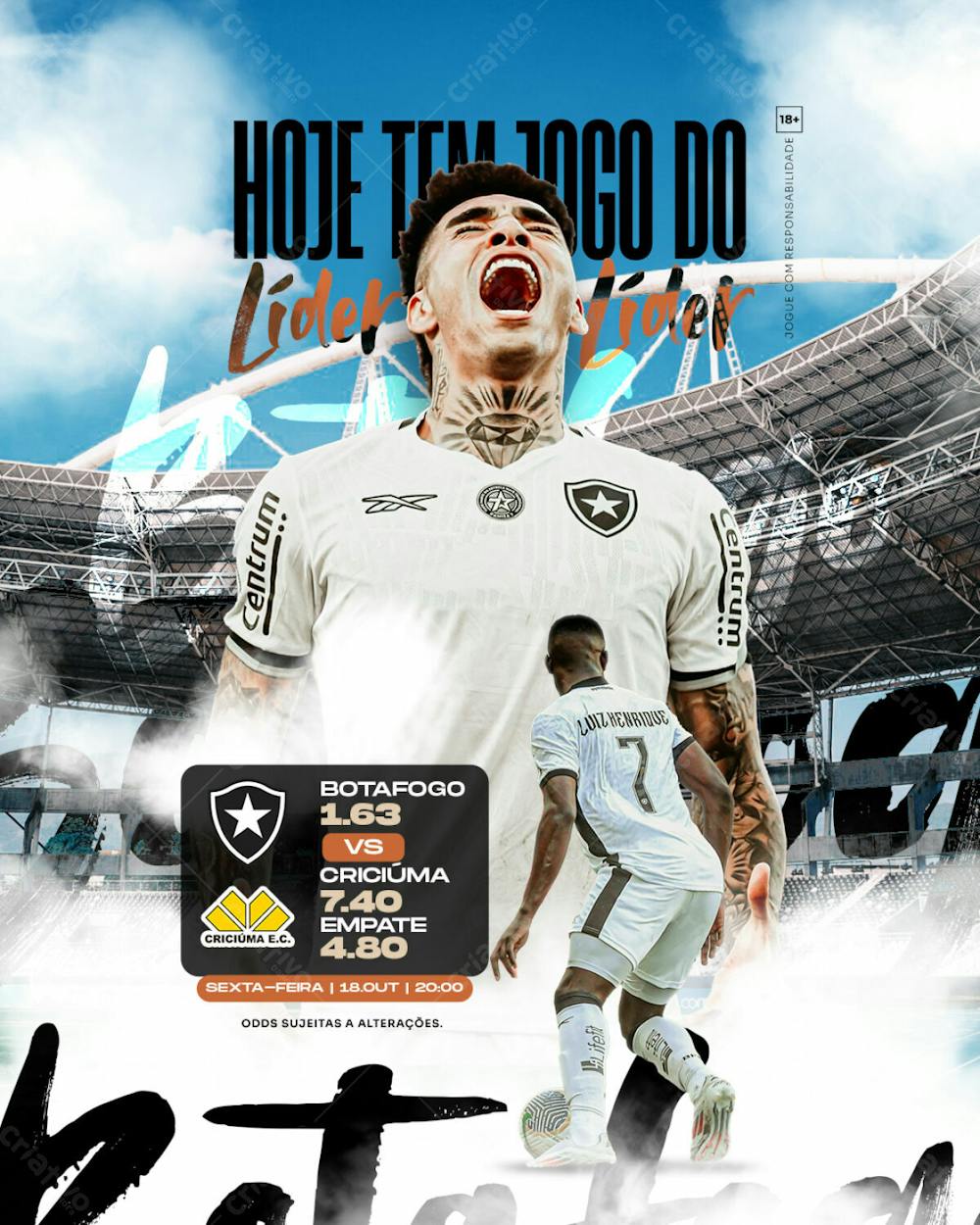 Jogo do Dia - Botafogo X Criciuma