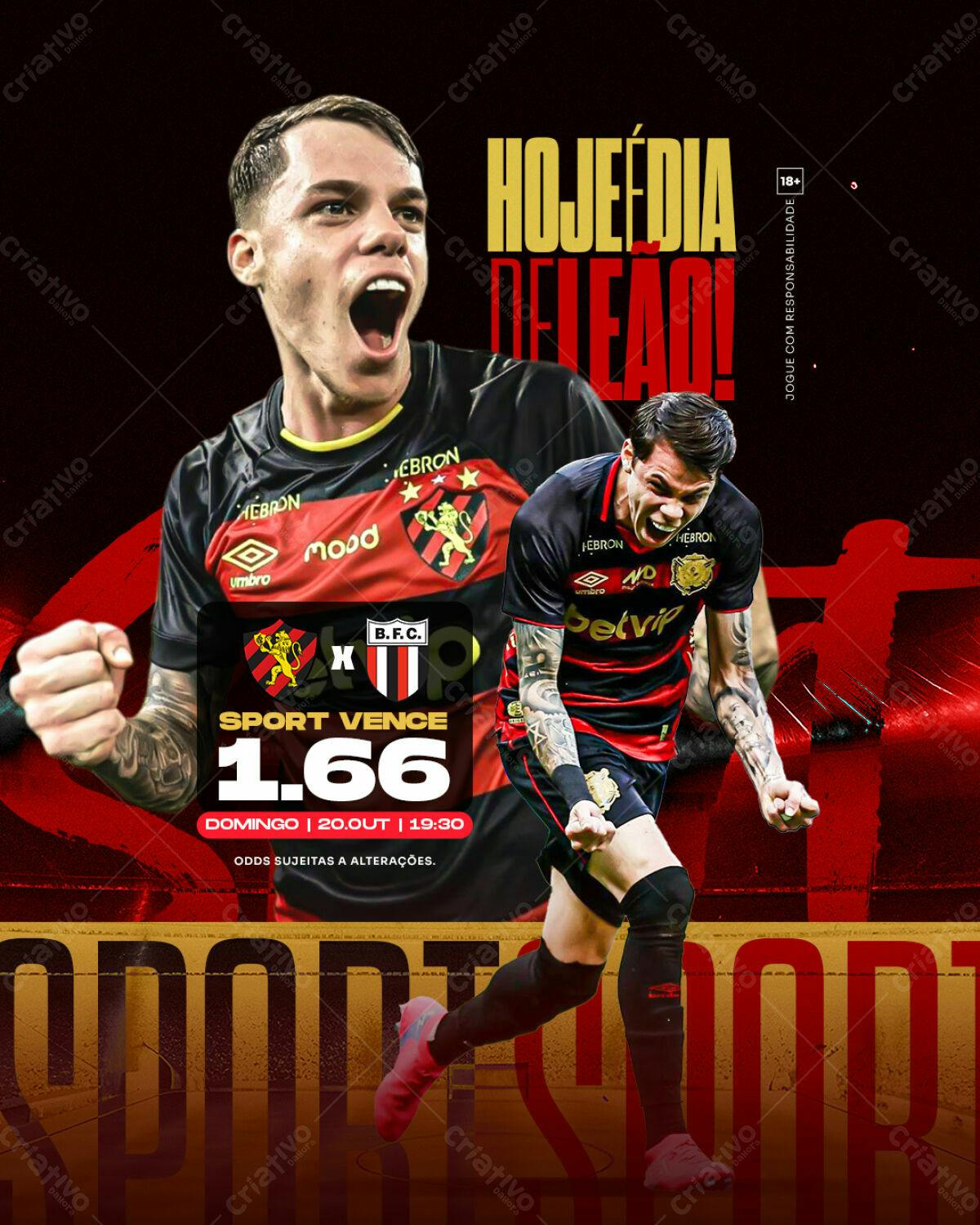 Flyer Jogo de Futebol PSD Editável
