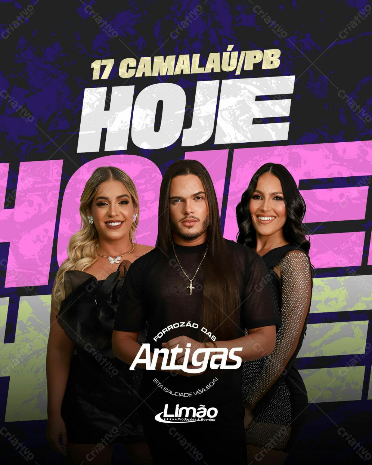 Flyer Forrozão das Antigas PSD Editável