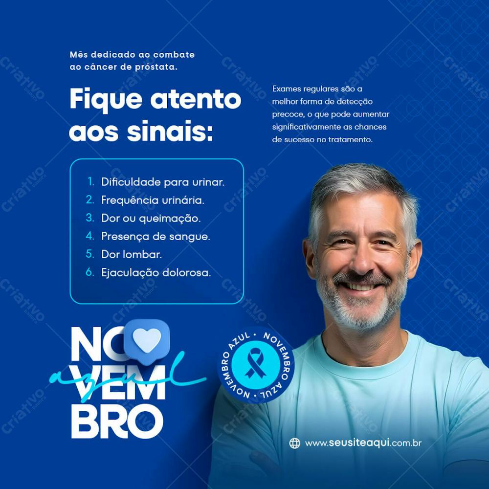 Novembro Azul Combate Ao Cancêr De Prostata 03