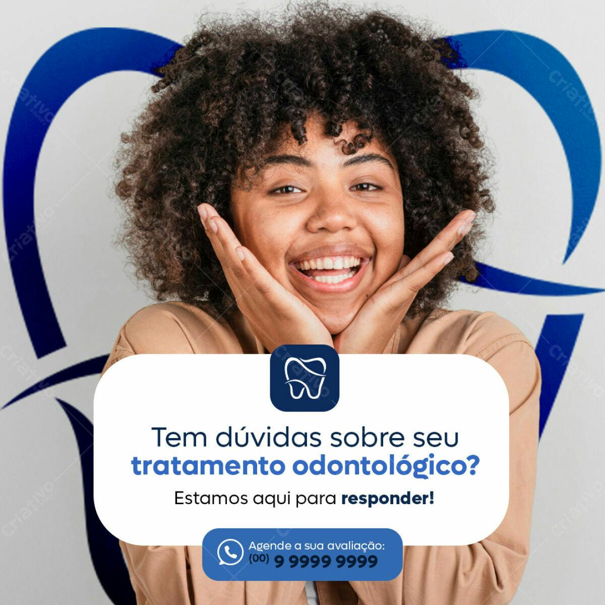 Post para Odontologia PSD Editável