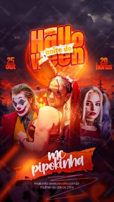 Noite Do Halloween Com Mc Pipokinha Story
