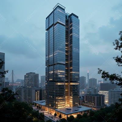 Imagem De Edifício Realista Para Composição