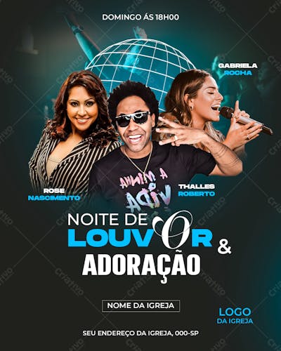 Noite De Adoração e Louvor