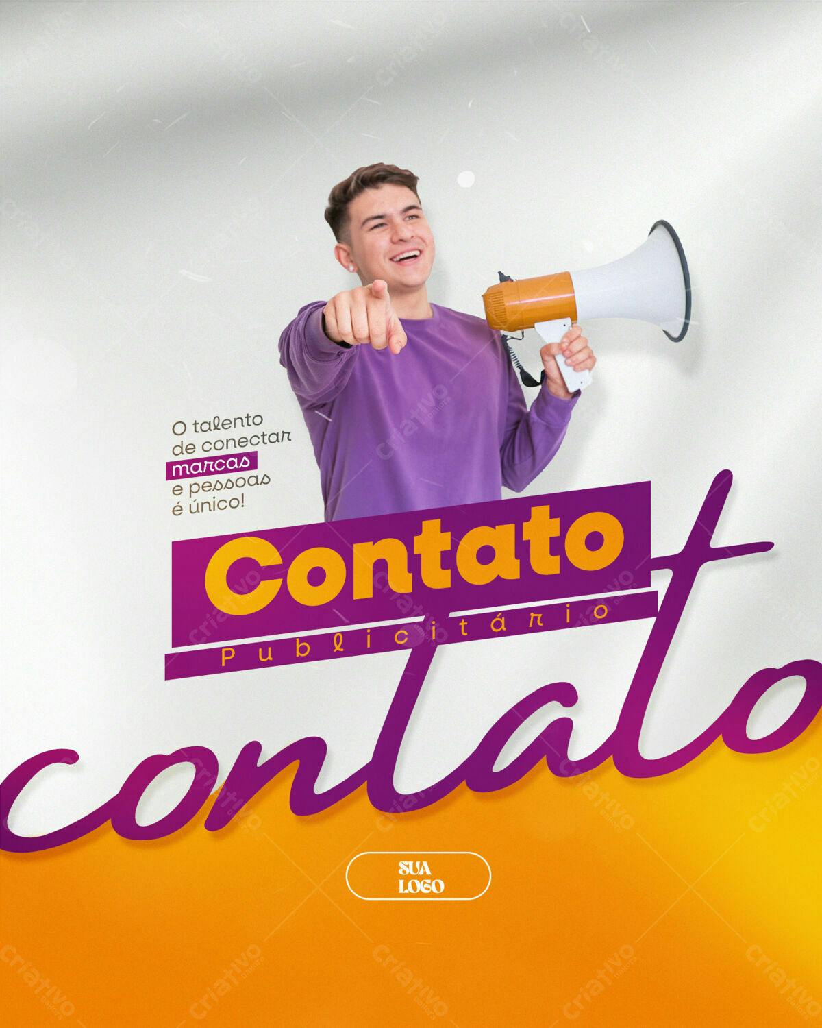 Flyer Publicitário Profissional PSD Editável