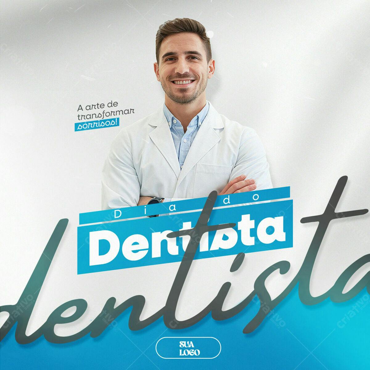 Post para o Dia do Dentista PSD Editável