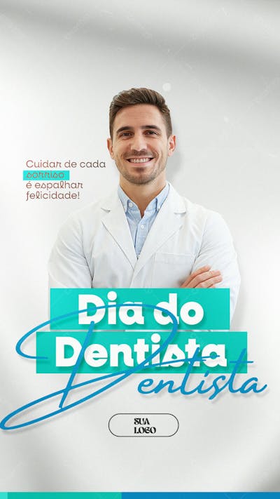 Dia Do Dentista 25 De Outubro Social Media Psd Editável