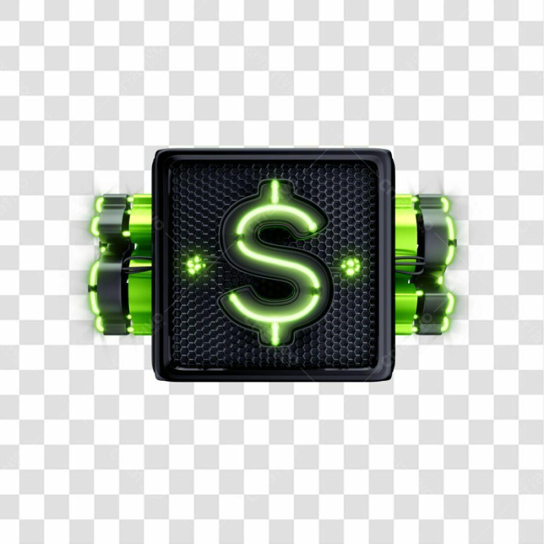 Ícone Financeiro Dinheiro PNG com fundo transparente