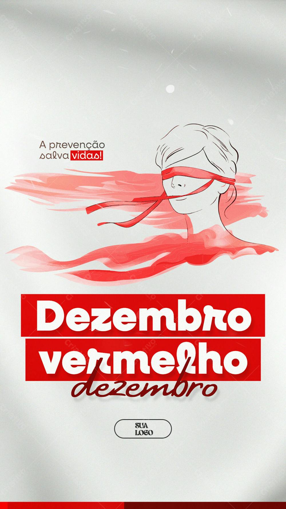 Dezembro Vermelho Mês De Luta E Conscientização Contra A Aids , Hiv E Outras Ists Social Media Psd Editável
