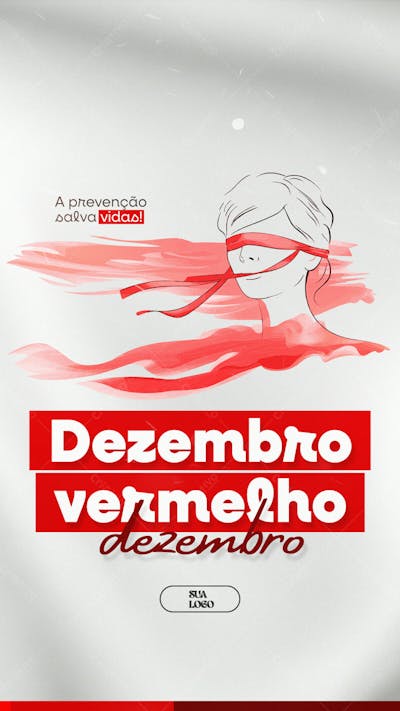 Dezembro Vermelho Mês De Luta E Conscientização Contra A Aids , Hiv E Outras Ists Social Media Psd Editável