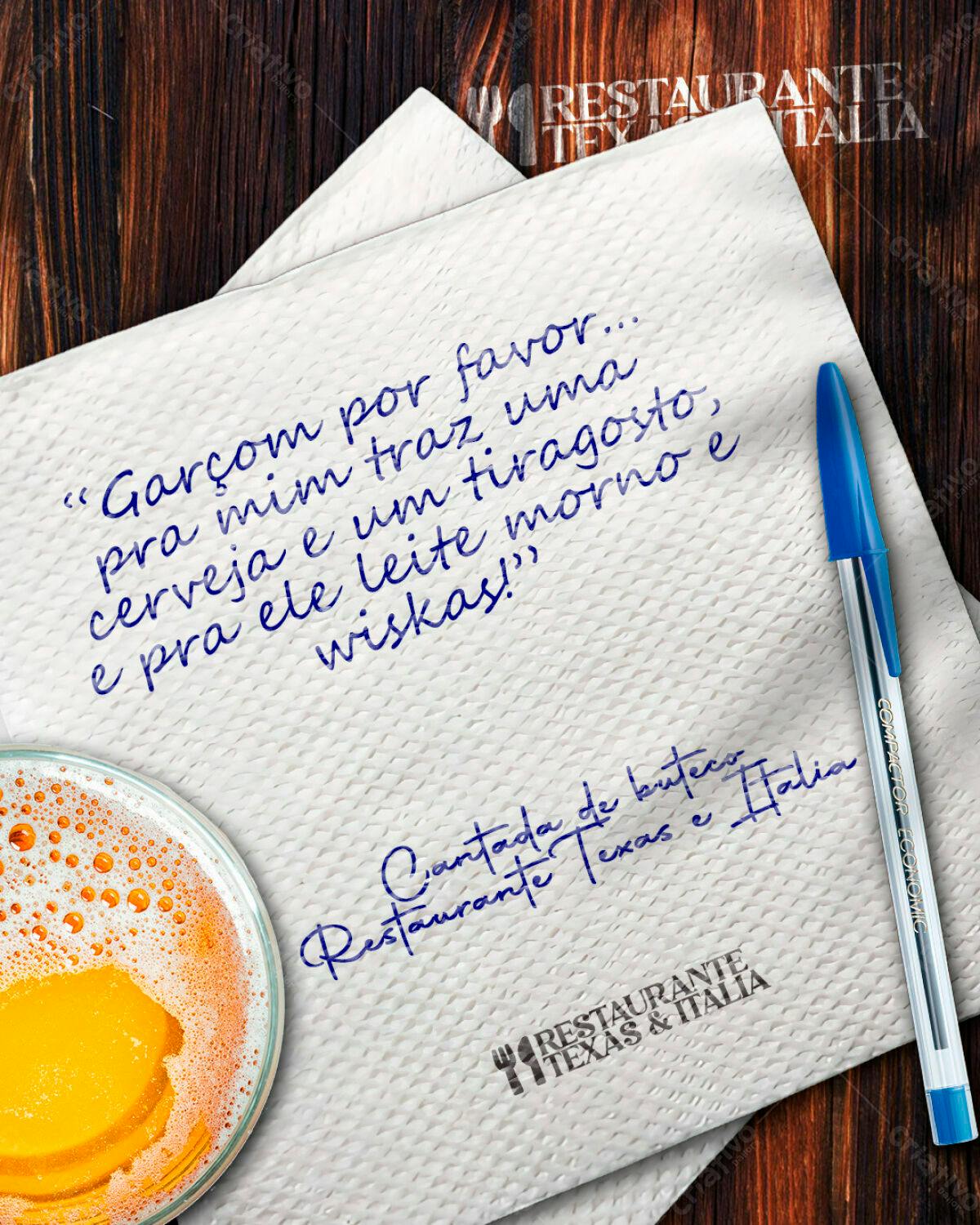 Flyer para Restaurante PSD Editável